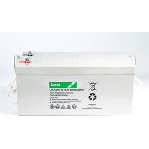 Lucas Batterie Plomb Etanche Stationnaire et Cyclage Lucas VRLA AGM  LSLC260-12 12V 260Ah.