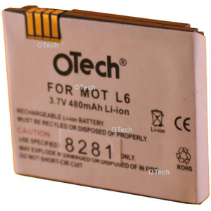 Otech Batterie de téléphone portable pour MOTOROLA K1 / K6 Li-Ion 600 / 700mAh 3.7V Li-Ion 700mAh