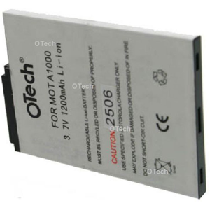 Otech Batterie de téléphone portable pour MOTOROLA A1000 3.6V Li-Ion 1200mAh