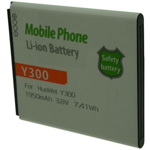 Otech Batterie de téléphone portable pour HUAWEI Y300 3.7V Li-Ion 1950mAh