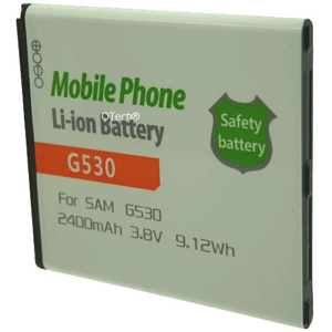 Otech Batterie de téléphone portable pour SAMSUNG G530 3.8V Li-Ion 2400mAh