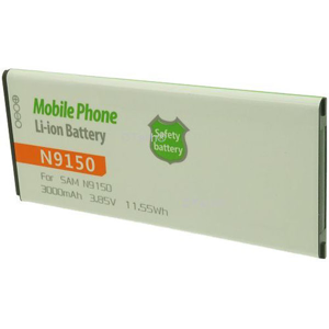 Otech Batterie de téléphone portable pour SAMSUNG N9150 3.7V Li-Ion 3000mAh