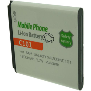 Otech Batterie de téléphone portable pour SAMSUNG C101 / GALAXY S4 ZOOM SMC101 3.7V Li-Ion 1200mAh