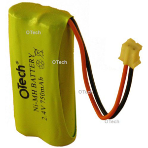 Otech Batterie de téléphone 2.4V 650mAh NIMh