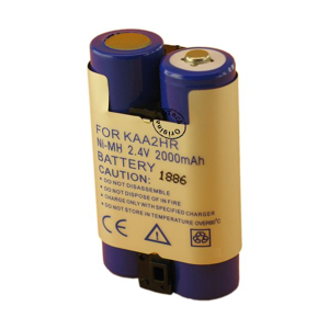 Otech Batt OTech pour KOD KAA2HR 2.4V Ni-Mh 2000mAh