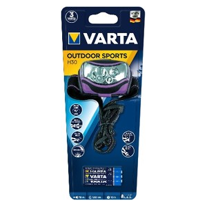 varta LAMPE FRONTALE VARTA SPORT LEAD + 3 AAA