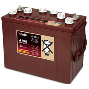 TROJAN Batterie TROJAN PLAQUES EPAISSES J150 N/A 12V 150AH  AMPS (EN)