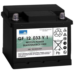 SONNENSCHEIN Batterie Gel SONNENSCHEIN GF Y  12 VOLTS GF12033YG1 L1B 12V 38AH  AMPS (EN)