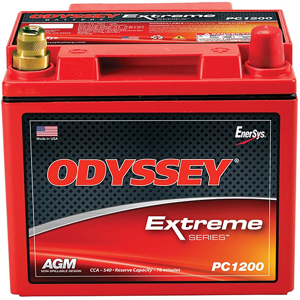 ODYSSEY Batterie  AGM ODYSSEY  AGM PLOMB PURE  PC1200MJT  12V 44AH 1200 AMPS (EN)