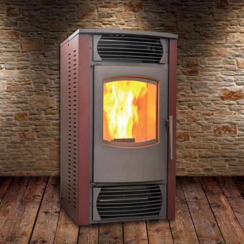 Poêles Strauss Poêle à granulés Strauss Flore WF 8.5kw Poêles Strauss Poêle à granulés Strauss Flore WF 8.5kw