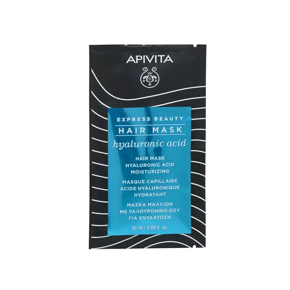 Apivita EXPRESS BEAUTY - Masque Capillaire Hydratant à l'Acide Hyaluronique, 20ml