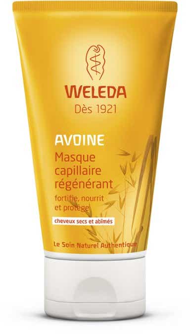 Weleda AVOINE - Masque Capillaire Régénérant - Cheveux Secs et Abimés , 150ml