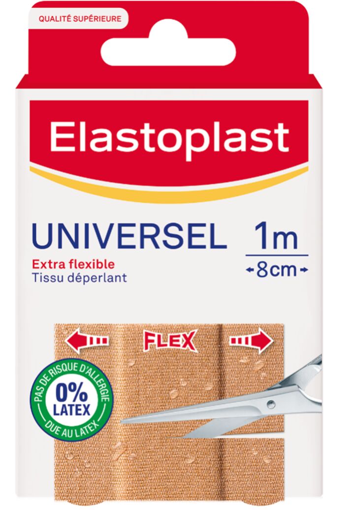 Elastoplast Pansements Universel - 10 bandes à Découper, 10x8cm