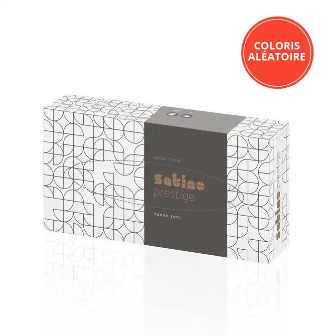Satino Prestige Mouchoirs Cosmétiques - Boîtes plate, 100 mouchoirs