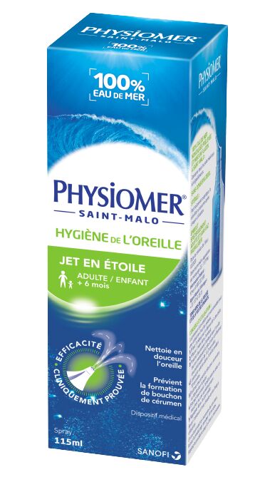 Physiomer Hygiène de l'Oreille, 115ml