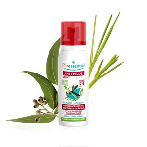 Puressentiel ANTI-PIQUE- Spray Répulsif Anti-Moustiques et Apaisant - Toutes Zones,