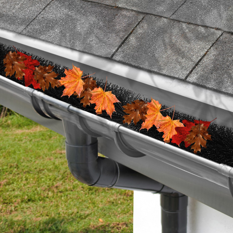 IDMarket lot de 10 protèges gouttières hérisson 100 CM IDMarket lot de 10 protèges gouttières hérisson 100 CM