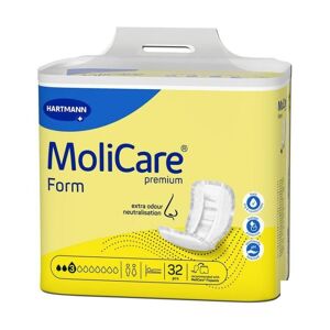 Hartmann Molicare Premium Form 3 gouttes - 4 paquets de 32 protections