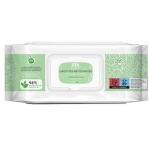 Lille Lingettes adulte a l'aloe vera - 6 paquets de 80 lingettes