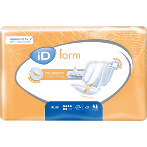 Ontex ID ID Expert Form Plus - Long - 8 paquets de 21 protections