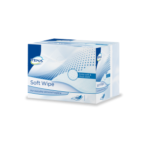 Tena Soft Wipes - 8 paquets de 135 lingettes