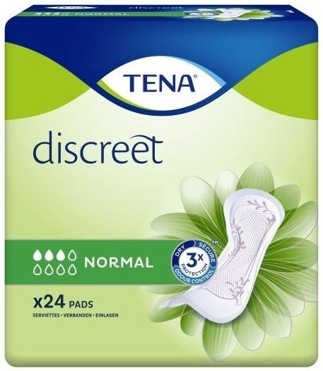 Tena Discreet Normal - 12 paquets de 24 protections