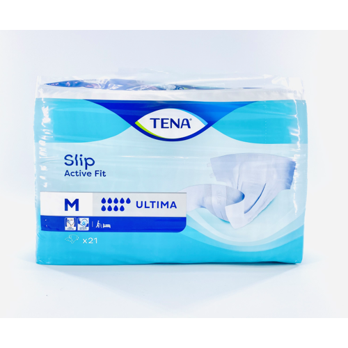 Tena Slip Active Fit Ultima Medium - 3 paquets de 21 protections