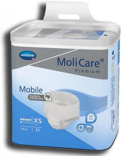 Hartmann MoliCare Mobile 6 gouttes XS - 4 paquets de 14 protections