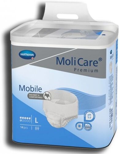 Hartmann MoliCare Mobile 6 gouttes Large - 10 paquets de 14 protections