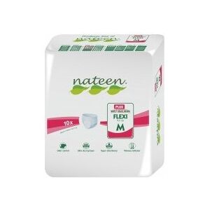 Nateen Culotte incontinence adulte Nateen Flexi Plus Medium - 16 paquets de 10 protections