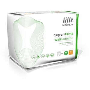 Lille Lille Suprem Pants Extra Medium - Protection Incontinence - Discret & Respirant - Publicité Lille Lille Suprem Pants Extra Medium - Protection Incontinence - Discret & Respirant - Publicité