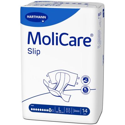 Hartmann Molicare Slip Maxi Large - 4 paquets de 14 protections - Publicité Hartmann Molicare Slip Maxi Large - 4 paquets de 14 protections - Publicité