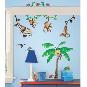 TheDecoFactory LES PETITS SINGES DANS LA JUNGLE