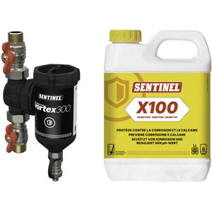 SENTINEL Pack Protection Filtre V300 3/4 + inhibiteur X100 Sentinel