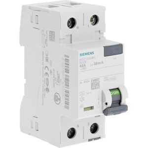 Interrupteur differentiel peignable Siemens 63A type A