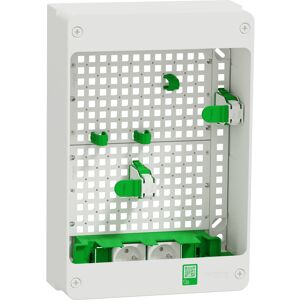 Schneider Electric Coffret de support pour box internet Resi9 VDI Schneider 2 rangees 13m