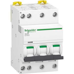 Schneider Electric Disjoncteur modulaire Acti9 iDT40 Schneider 3P+N 16A