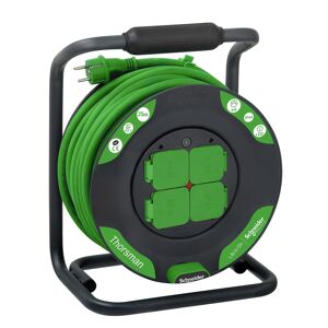 Schneider Electric Enrouleur câble électrique chantier Schneider 25m - 3x2,5mm²