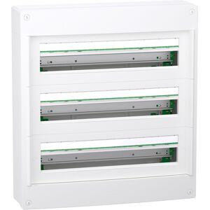 Schneider Electric Tableau électrique sur chassis PrismaSet XS Schneider 3 rangées - 24 modules