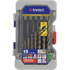 Coffret de meches a bois Tivoly Ranger T15 (15 Pcs)