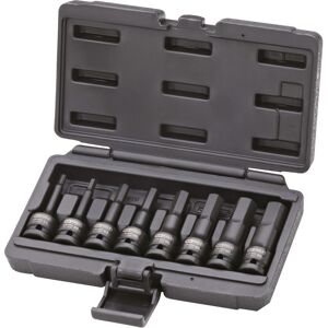 Coffret de douilles tournevis a chocs 6 pans 1/2'' Ks Tools 8 pieces