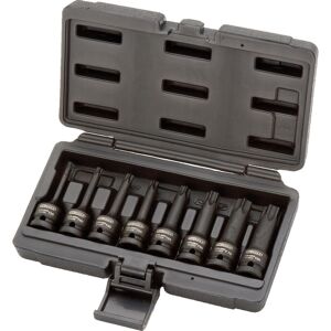 Coffret de douilles longues a chocs TORX® 1/2'' Ks Tools 8 pieces