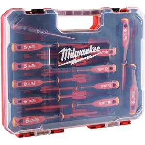 Milwaukee Coffret de Tournevis isolés Tri-lobe Milwaukee (12 Pcs)