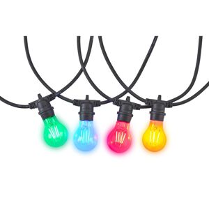 Guirlande exterieure 12 lampes LED ToLEDo Retro Chroma Sylvania 4W