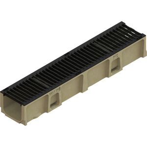 ACO Caniveau Aco Self 200 Béton Polymère avec Grille - Ht 152 1m x L200 x H152mm - B125