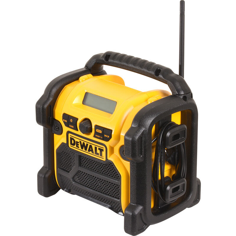 DeWALT Radio de chantier DeWalt DCR019-QW FM/AM 10,8- 14,4- 18V Li- ion