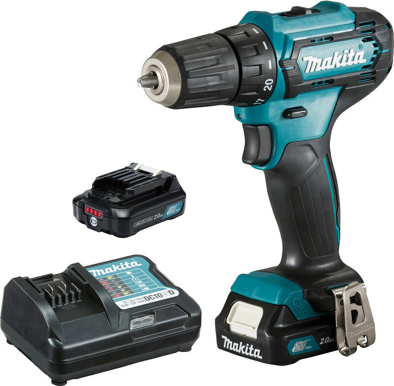 Perceuse visseuse sans fil Makita CXT DF333DWAE 12V Li-ion 2Ah