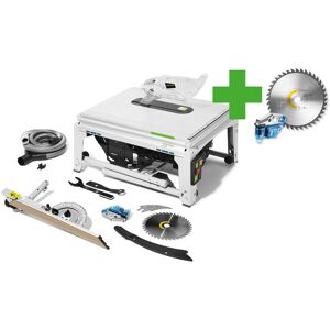 Scie sur Table Festool TKS 80 + Lame & cartouche OFFERTE 2200W Ø254mm