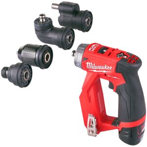 Perceuse visseuse sans fil FUEL Milwaukee M12 FDDXKIT-202X 12V Li-ion 2Ah