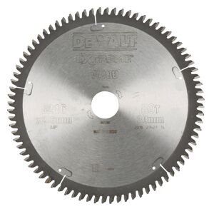 Lame de scie circulaire bois Dewalt Extreme Workshop 216x30mm 80T